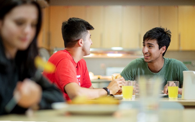 A group of people sitting at a tableDescription automatically generated with medium confidence